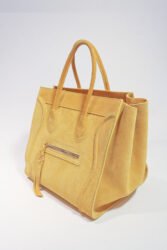A leather bag from Milan. Sept. 16, 2013