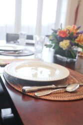 The dining area in the kitchen at the home of Joan Weinstein in Louisville, KY. Dec. 29, 2015